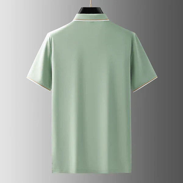 DIRK - LUXE KORTE MOUWEN  POLO SHIRT