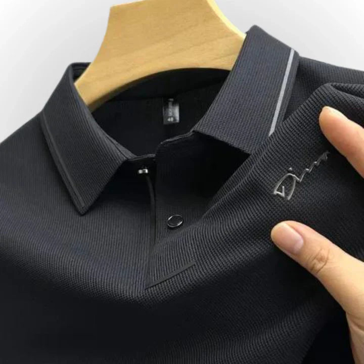 MARWAN - LUXE KORTE MOUW POLO SHIRT