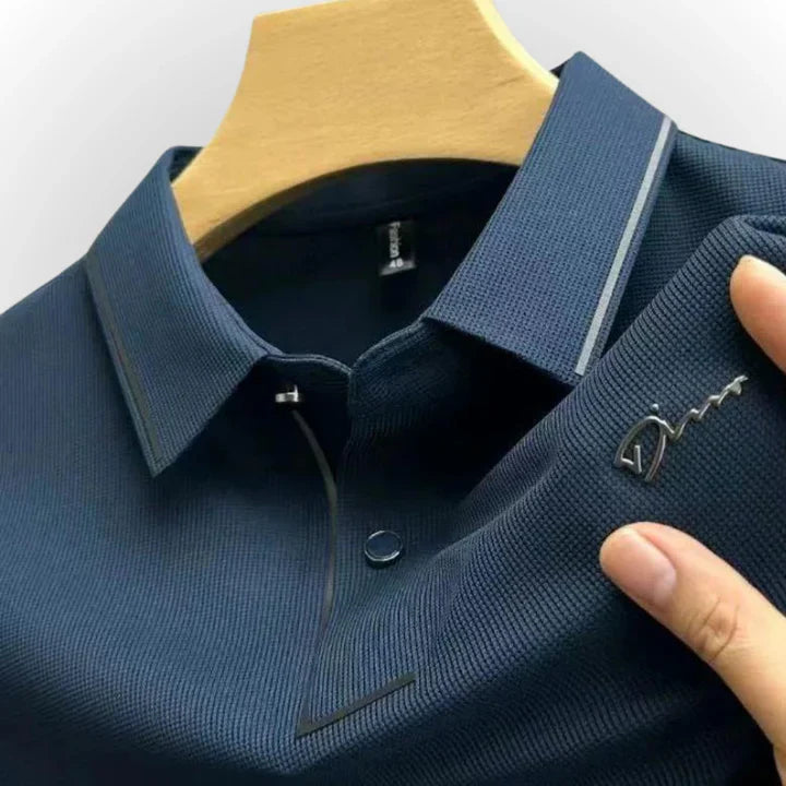 MARWAN - LUXE KORTE MOUW POLO SHIRT