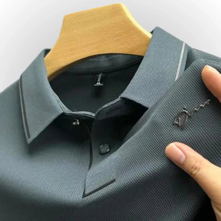 MARWAN - LUXE KORTE MOUW POLO SHIRT