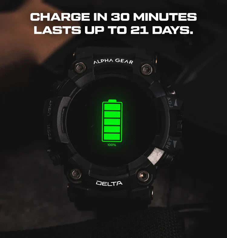 Alpha Smartwatch™ | Functionaliteit in een stoere Smartwatch