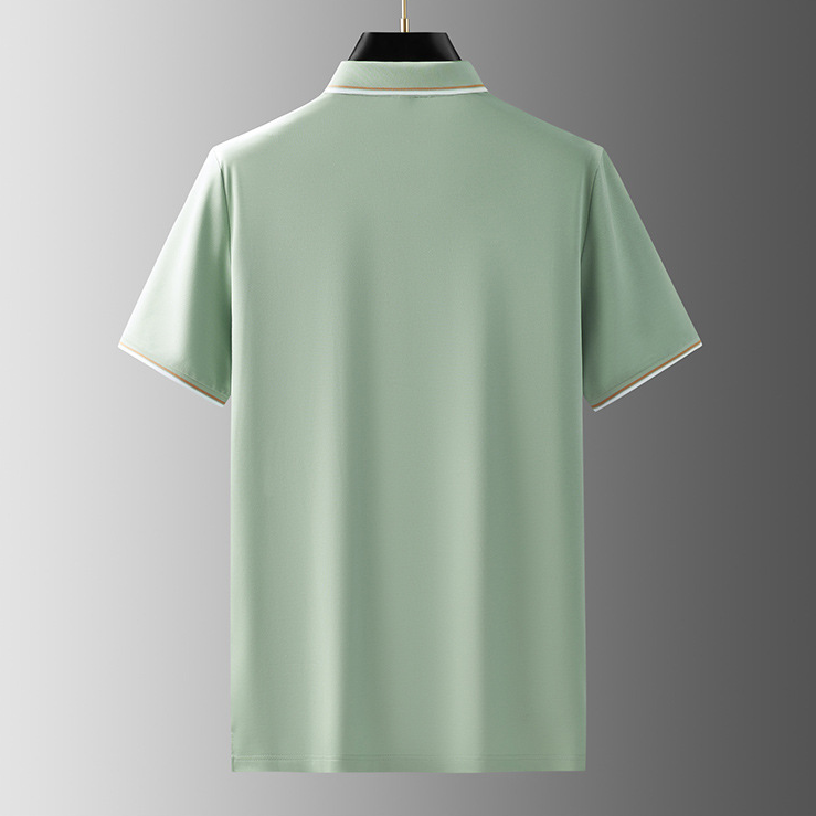 GUALTIERO™ | ZIJDEN POLO ZONDER KNOPEN
