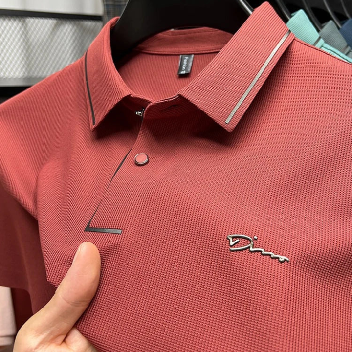 MARWAN - LUXE KORTE MOUW POLO SHIRT