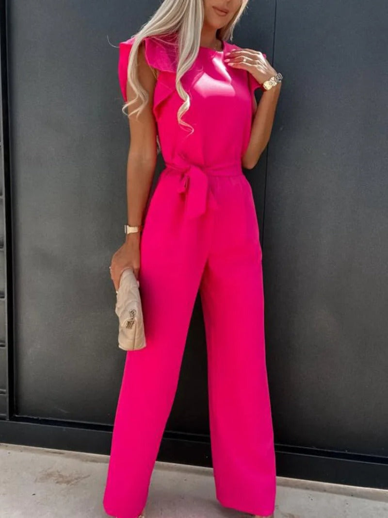 Anna - Jumpsuit met vlindermouwen