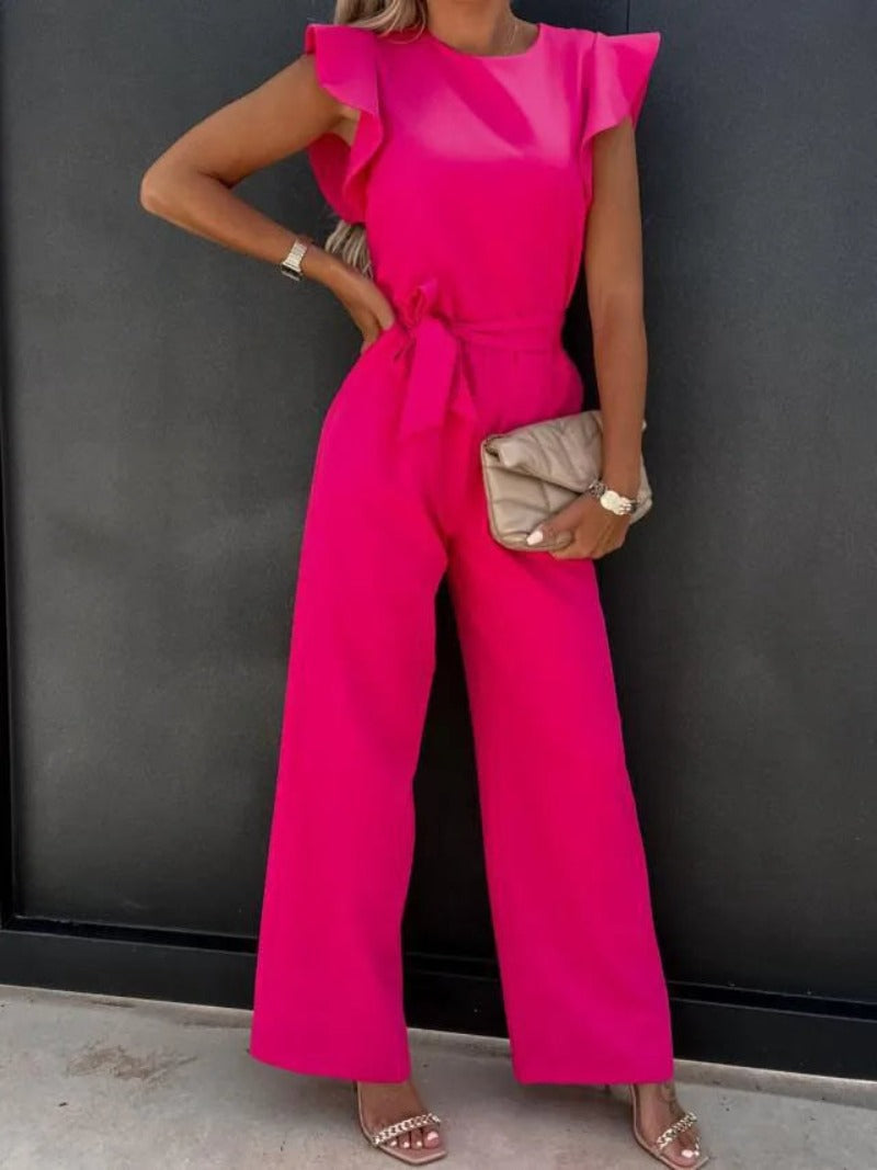 Anna - Jumpsuit met vlindermouwen