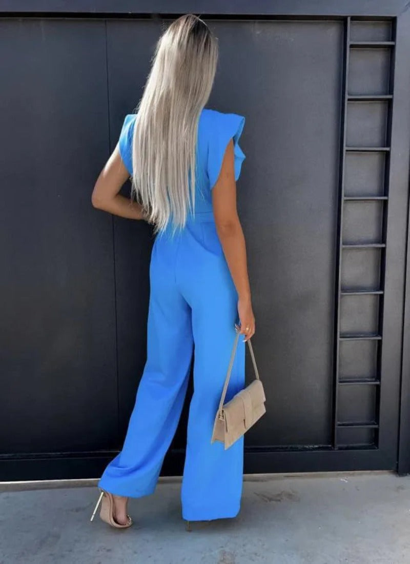 Anna - Jumpsuit met vlindermouwen