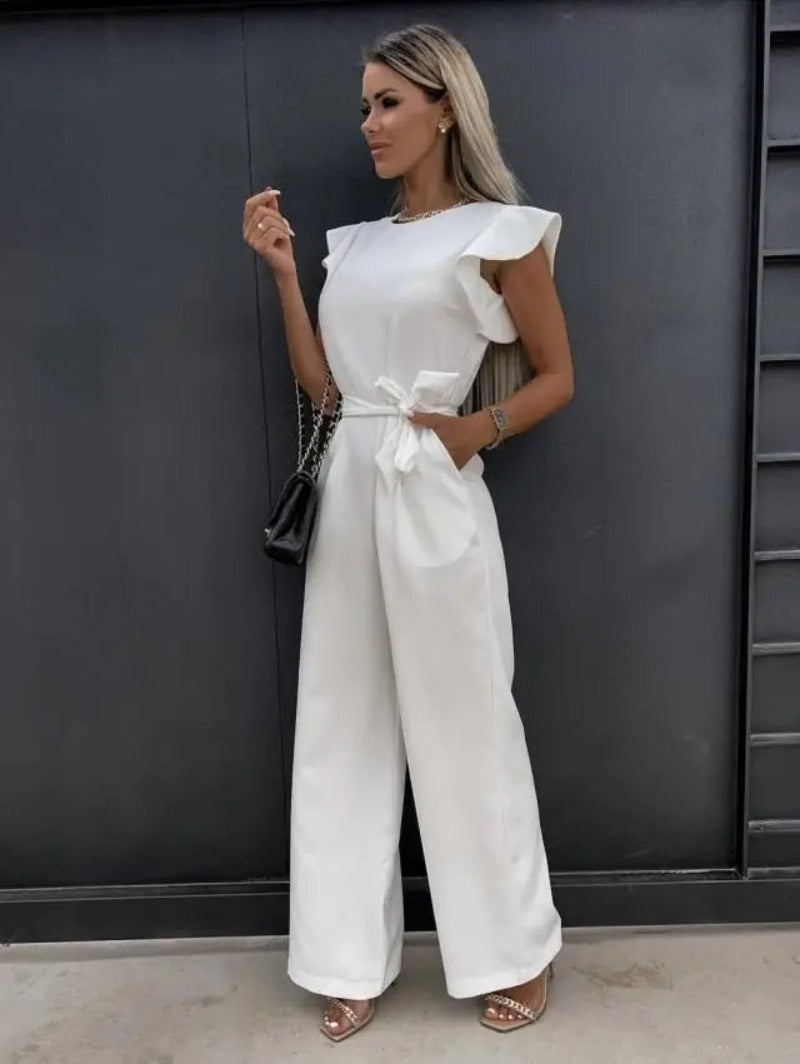 Anna - Jumpsuit met vlindermouwen