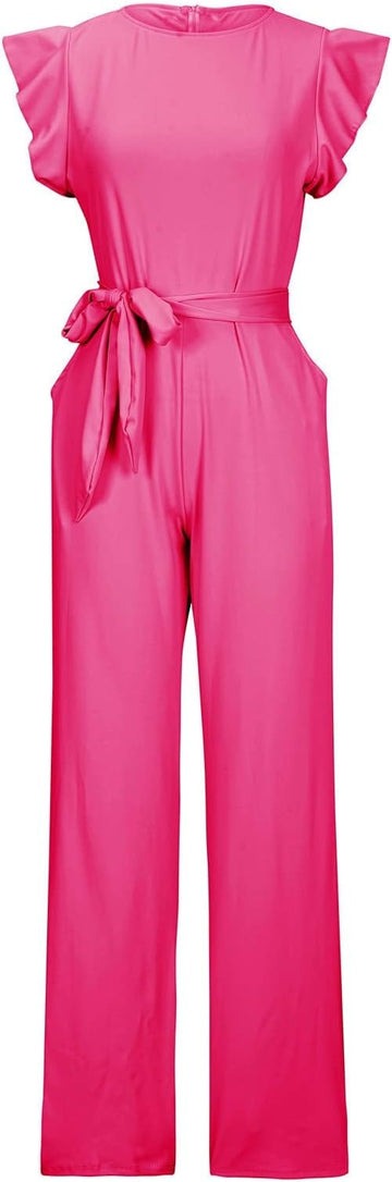 Anna - Jumpsuit met vlindermouwen