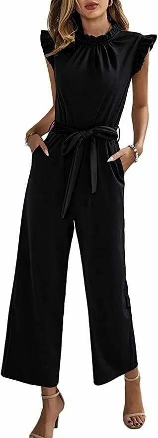Anna - Jumpsuit met vlindermouwen