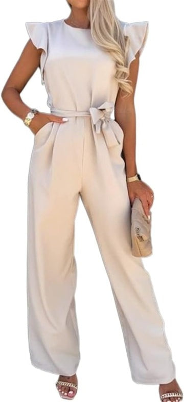 Anna - Jumpsuit met vlindermouwen
