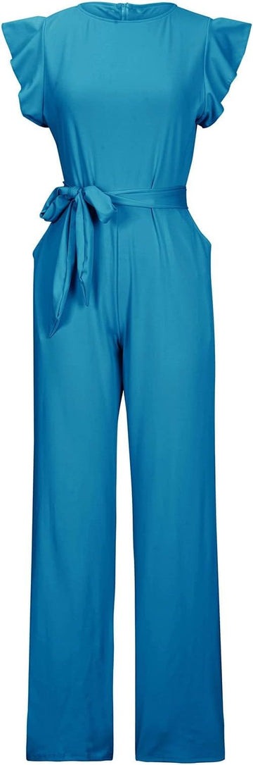 Anna - Jumpsuit met vlindermouwen