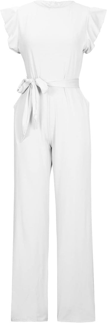 Anna - Jumpsuit met vlindermouwen