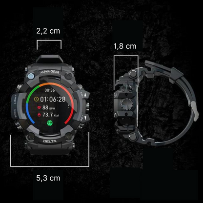Alpha Smartwatch™ | Functionaliteit in een stoere Smartwatch