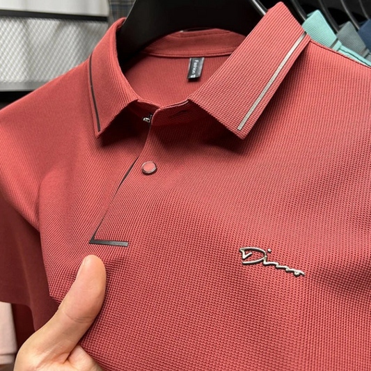 MARWAN - LUXE KORTE MOUW POLO SHIRT
