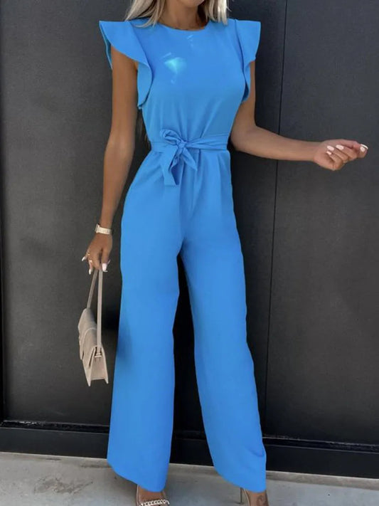 Anna - Jumpsuit met vlindermouwen