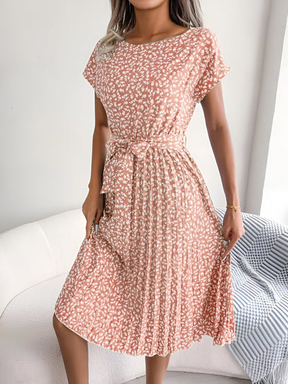 FENNA - BLOEMEN GEPLOOIDE ELEGANCE JURK